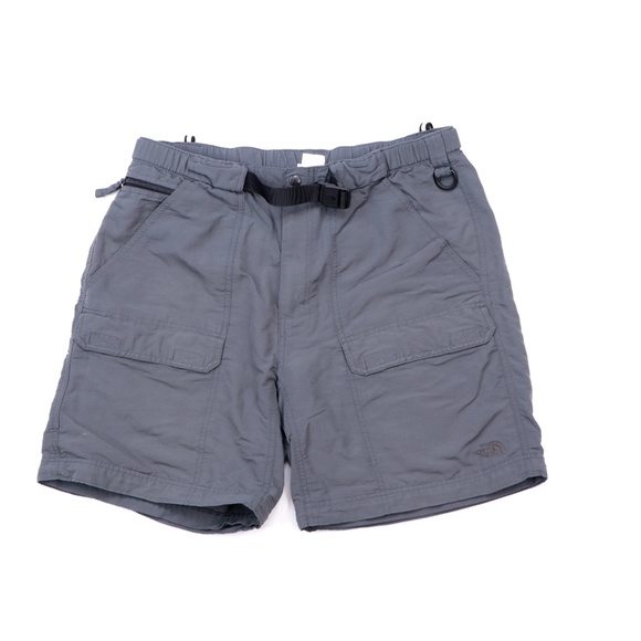Mens Large Hiking Shorts Gray 